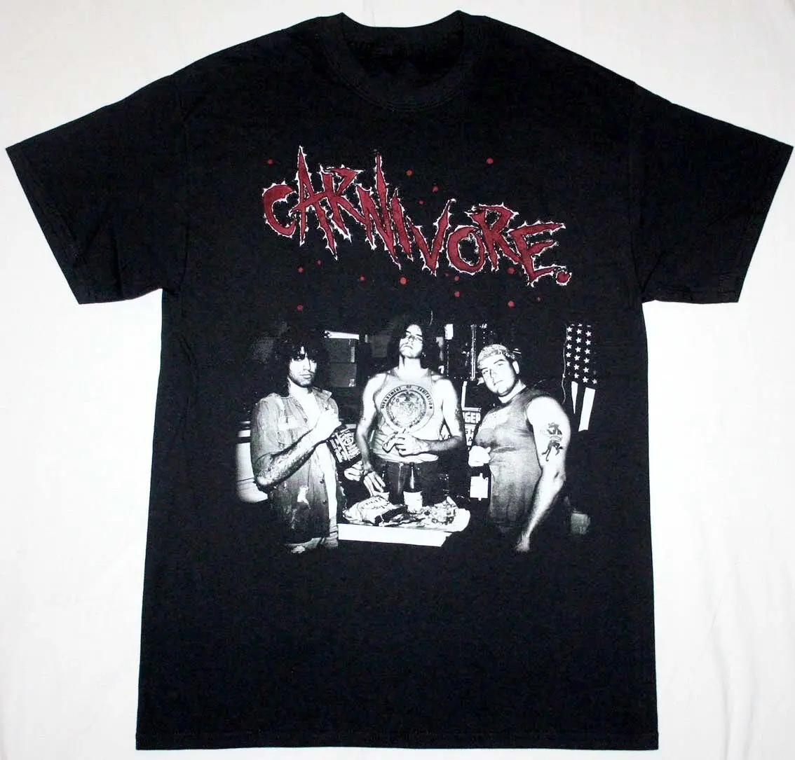 Carnivore Band Black Color All Size T- Shirt