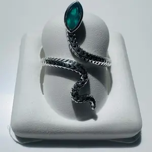 SilverXpress Sterling Silver Snake Ring