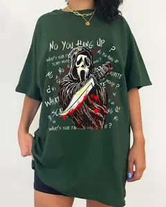 Scream Movie Ghostface Shirt, Vintage Horror Movie 90s T-shirt Unisex Comfort vingate T-shirt
