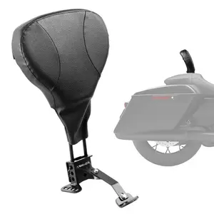 Motorcycle Backrest Sissy Bar, Compatible with Harley - Davidson Touring Street Glide, Road Glide, and Road King, 12.2 - Inch Height Detachable Rider Backrest, BlackVEVOR Super Brand Day