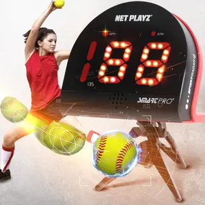 NetPlayz Softball Radars - Speed Sensors Training Equipment with Hands-Free Radar Guns for Softball Players and Gift Giving