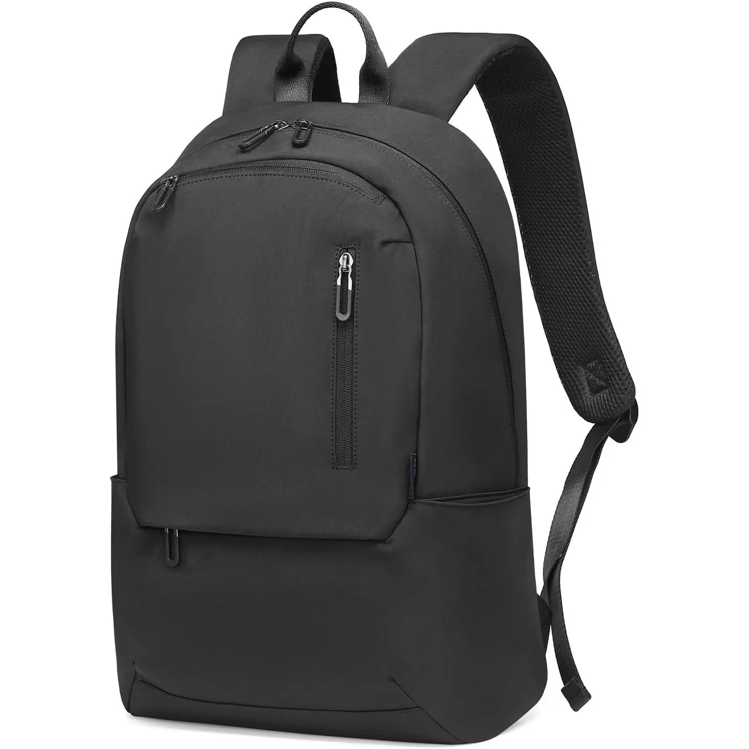 Travel Laptop Backpack, Carry On Backpack, TSA-Approved Water-Resistant Rucksack Nylon for Work Men Women Fits 16 Inch Notebook, Black