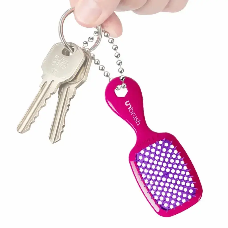 Mini Keychain Hair Brush