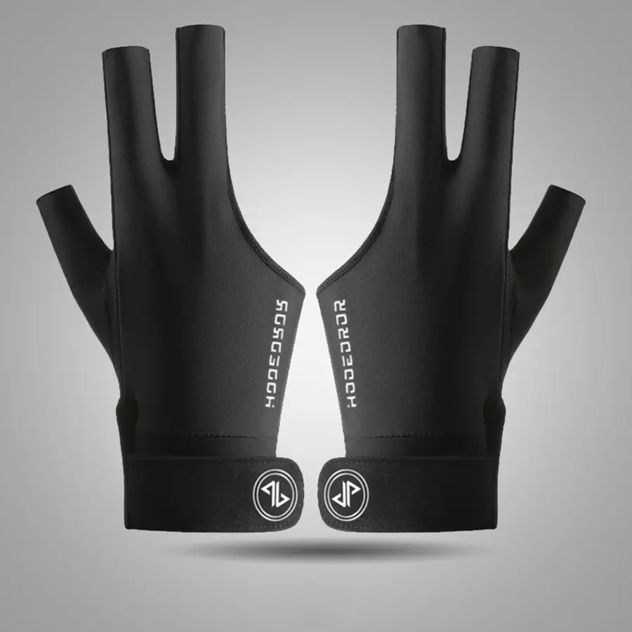 Billiard Pool Gloves for Left Hand 3 Finger, SplicingProcess, Snooker Cue Sport Glove Popular Sizes for Men &Women