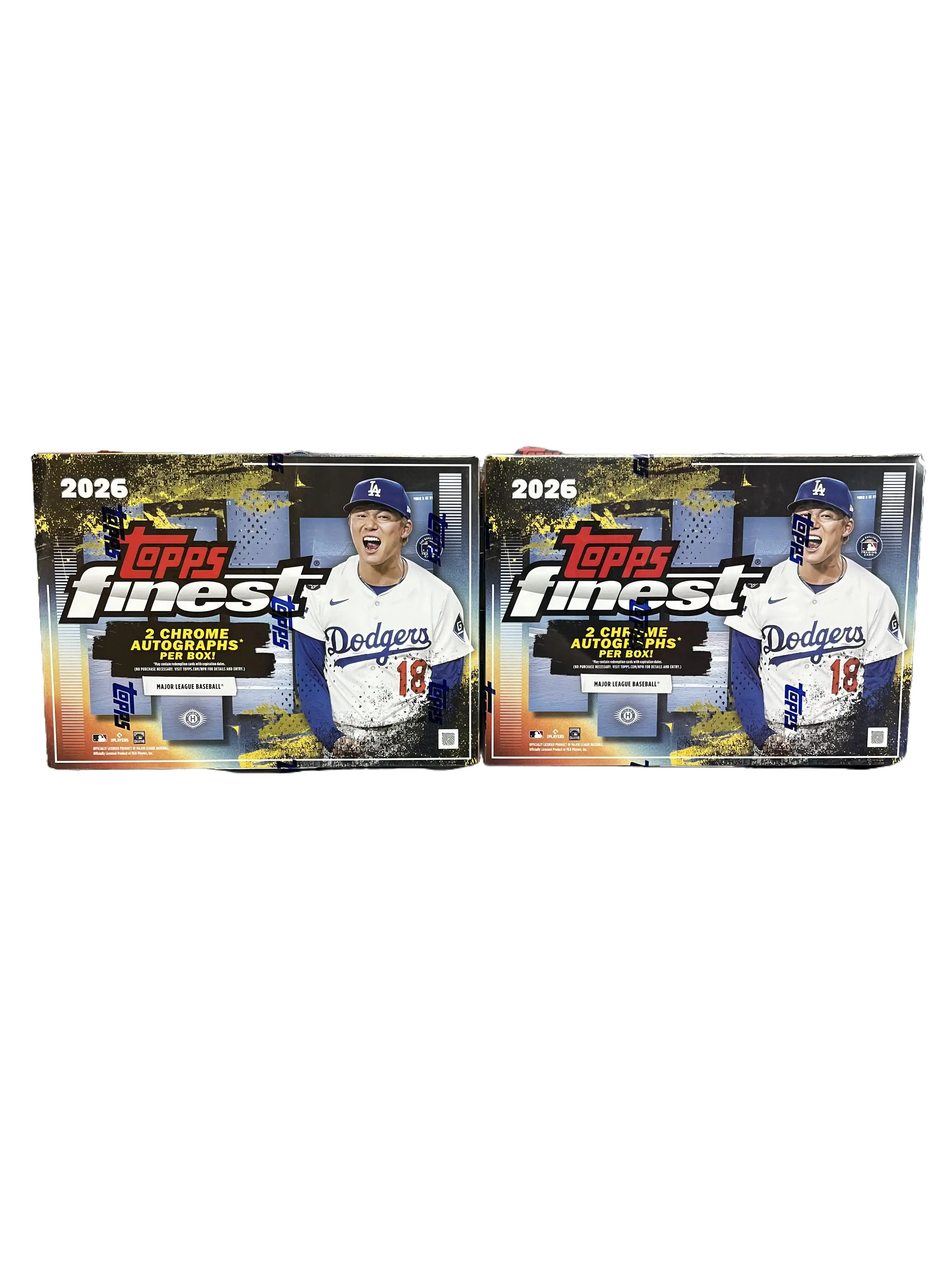 JUB-158 Baseball PYT - 2x 2026 Topps Finest Baseball Hobby Boxes