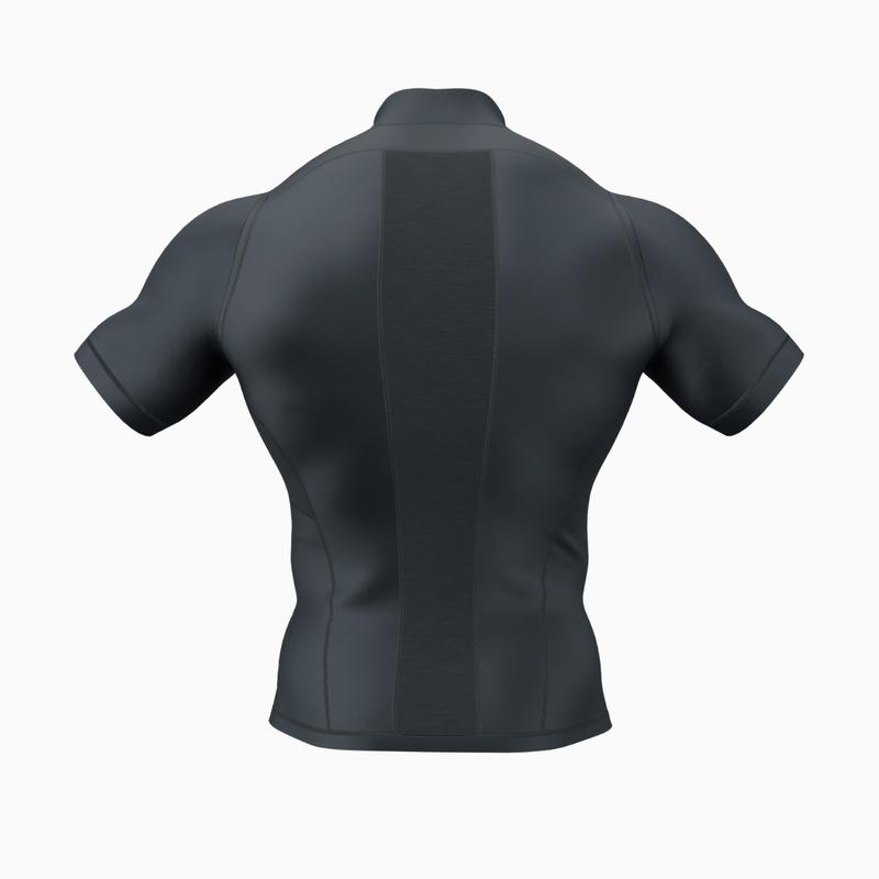 Youth Short Sleeve Turtleneck Compression Shirt