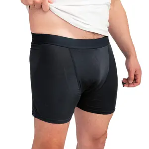 Flatulence Filtering Boxer Briefs, Replaceable Charcoal Filter Pads