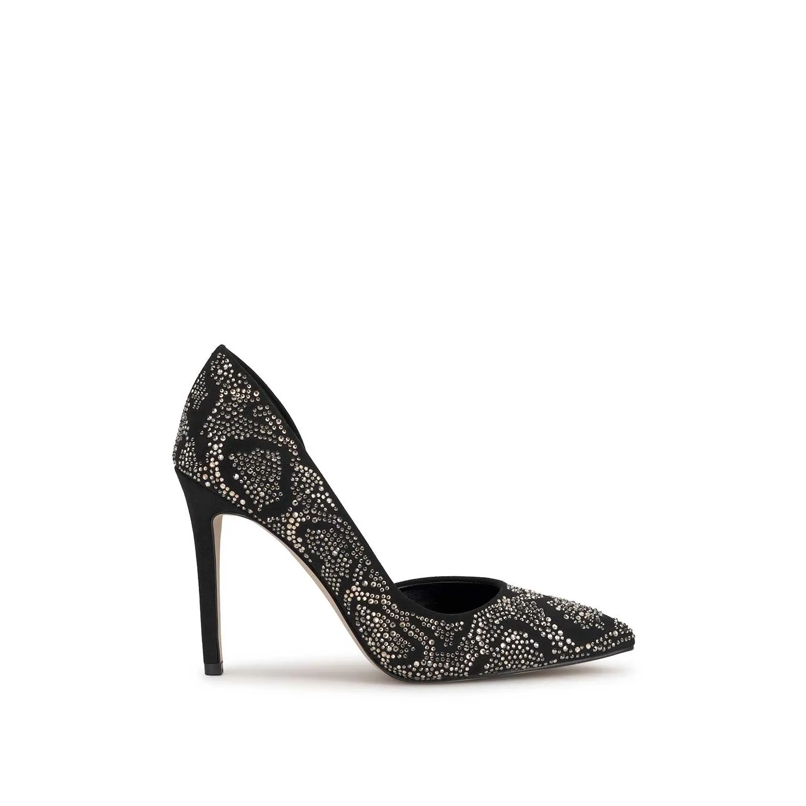 Prizma D'Orsay Pump in Black Leopard Sparkle