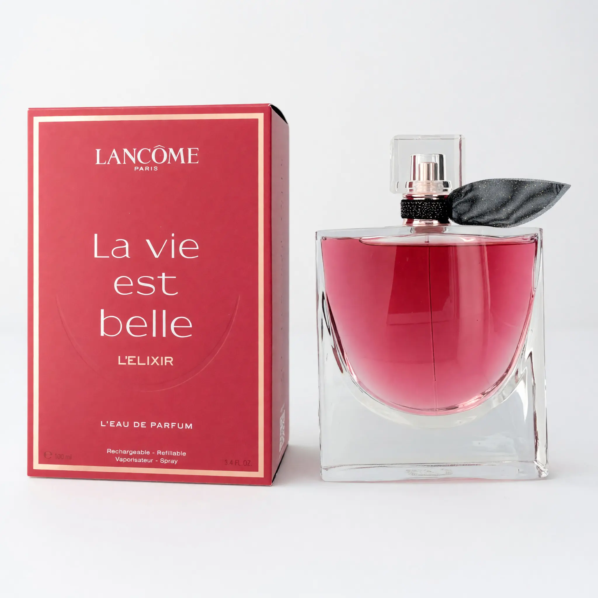 Lancôme La Vie Est Belle L'Elixir Refillable Women's Eau de Parfum (Edp) - Warm Floral Scent with Raspberry & Cocoa, 3.4 oz, Perfumes, Womens Gifts