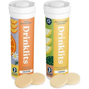 Orange Daily Hydration & Lemon Daily Immune Support (2) Tube Combo Pack