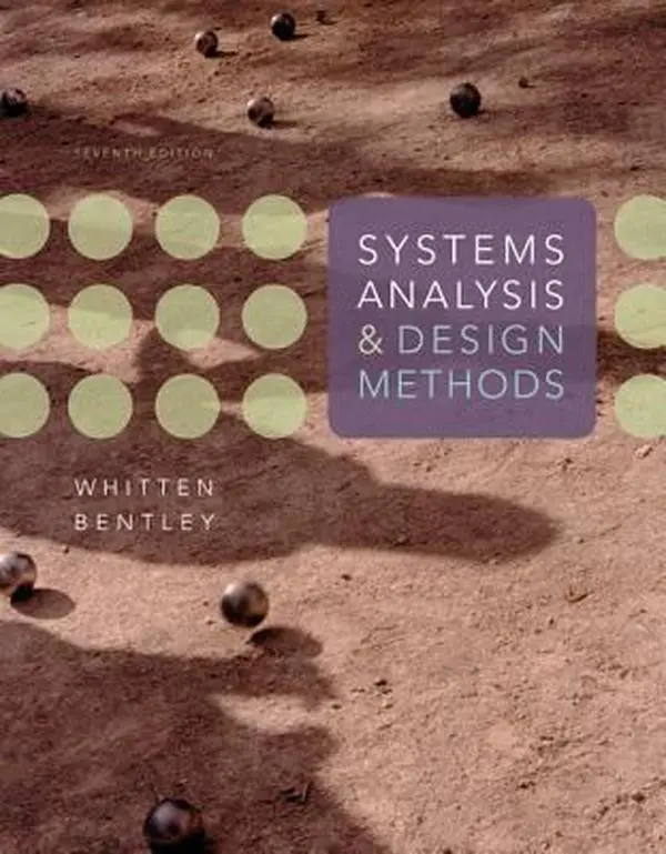 USED-Systems Analysis and Design Methods by Jeffrey Whitten (Hardcover)