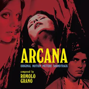 Romolo Grano - Arcana (Original Soundtrack) - Limited Clear Red Colored Vinyl  [VINYL RECORD - LP] Colored Vinyl, Ltd Ed, Red, Italy - Import