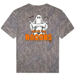 Show Me Your Boobs T-Shirt Camo Tee