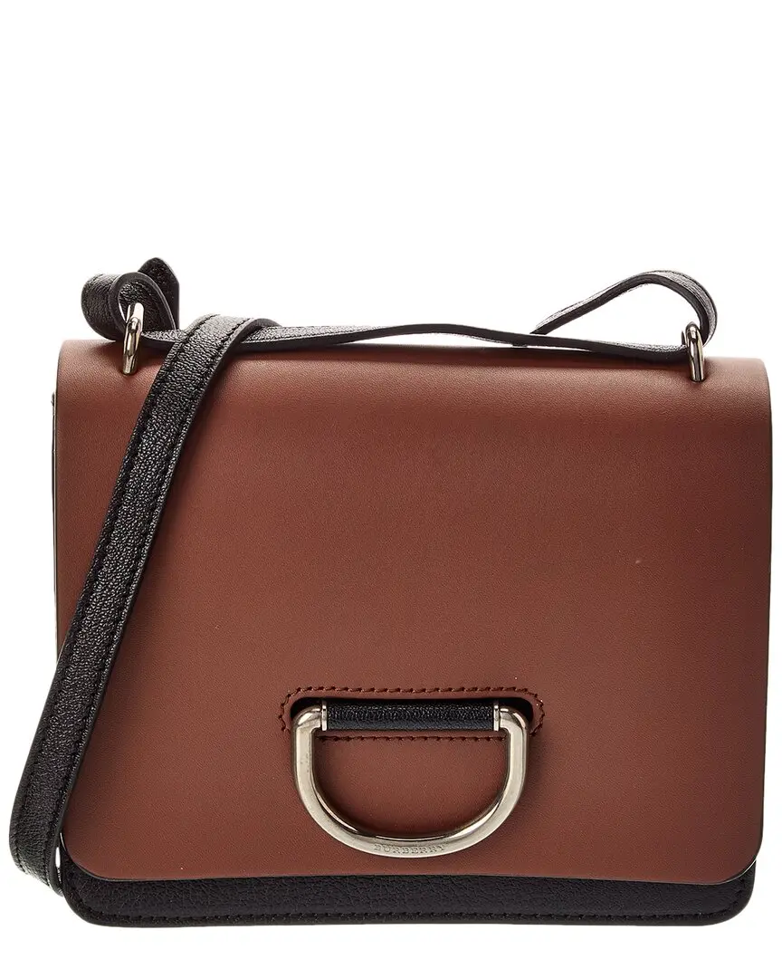 Burberry Small Leather D-Ring Shoulder Bag (Authentic Pre-Loved)