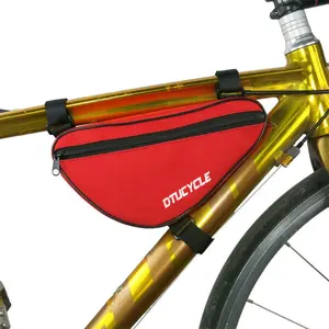 Triangle Tool Kit, Cycling Triangle Bag, Bike Frame Bag, Bicycle Beam Bag, Bike Rack Bag, Essential Gear for Cyclists, Durable and Practical Design