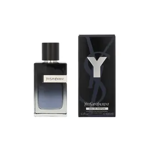 Yves Saint Laurent Y Eau De Parfum For Men Bold Scent Amber Vanilla Scent Fresh Woody Fragrance With Apple Bergamot Ginger Top Notes Refillable Dark Blue Bottle