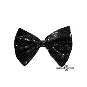 Jumbo Sequin Dot Bow Tie