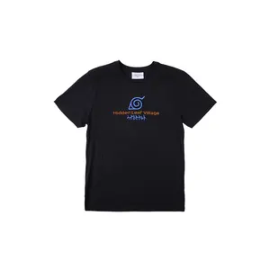 PacSun Men's Naruto Shippuden Neon Character Line Art T-Shirt - Multicolor