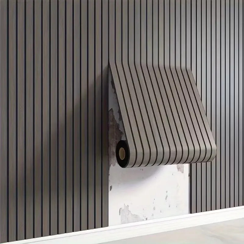 3D Grid Self-Adhesive Wallpaper Panels - Geometric Textured Grille Design, Moisture-Proof, Mould-Resistant, Peel-and-Stick, Self Adhesive Waterproof, Easy-Install Contemporary Home Decor for Accent Wall, Bathroom