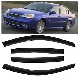 For 2004-2007 Chevrolet Malibu, 2008 Chevrolet Malibu Classic Window Visor/WeatherShield/Rain Visor