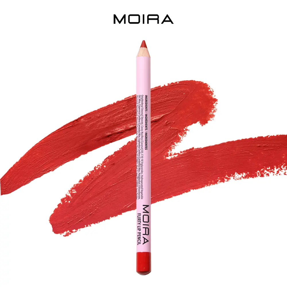MOIRA | Flirty Lip Pencil (003, Lava) | Creamy Precision Lip Liner Pencil