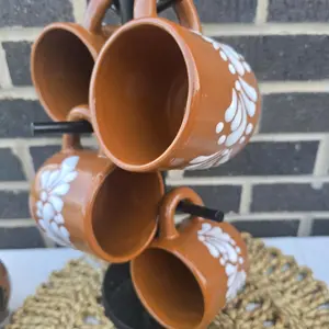 Set of 4 Mugs - Stand NOT included