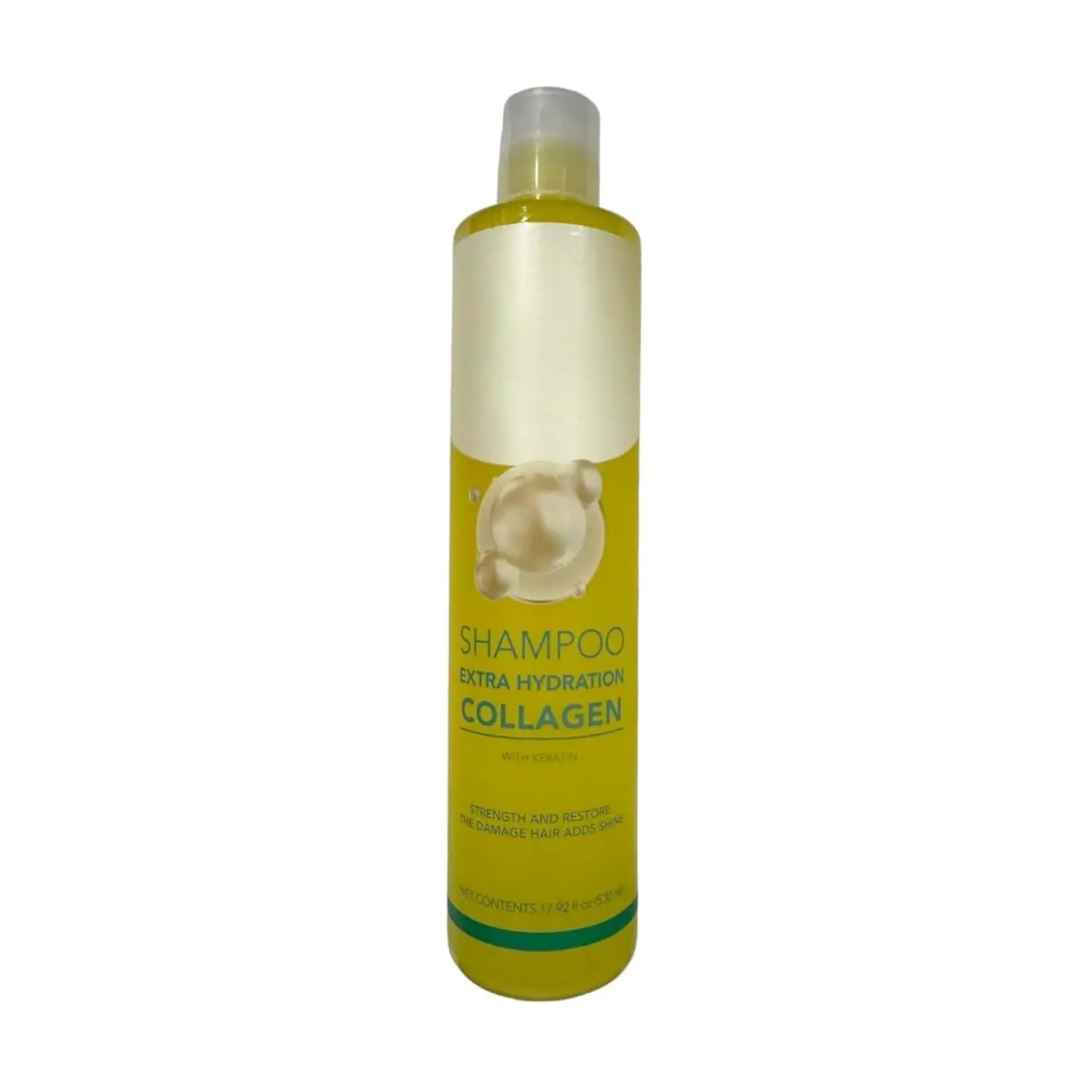 Sheló NABEL Extra Hydration Collagen Shampoo 17.92 fl oz for Dry Damaged & Color-Treated Hair Strengthens Restores Silky Smooth Radiant Hair Care Solution