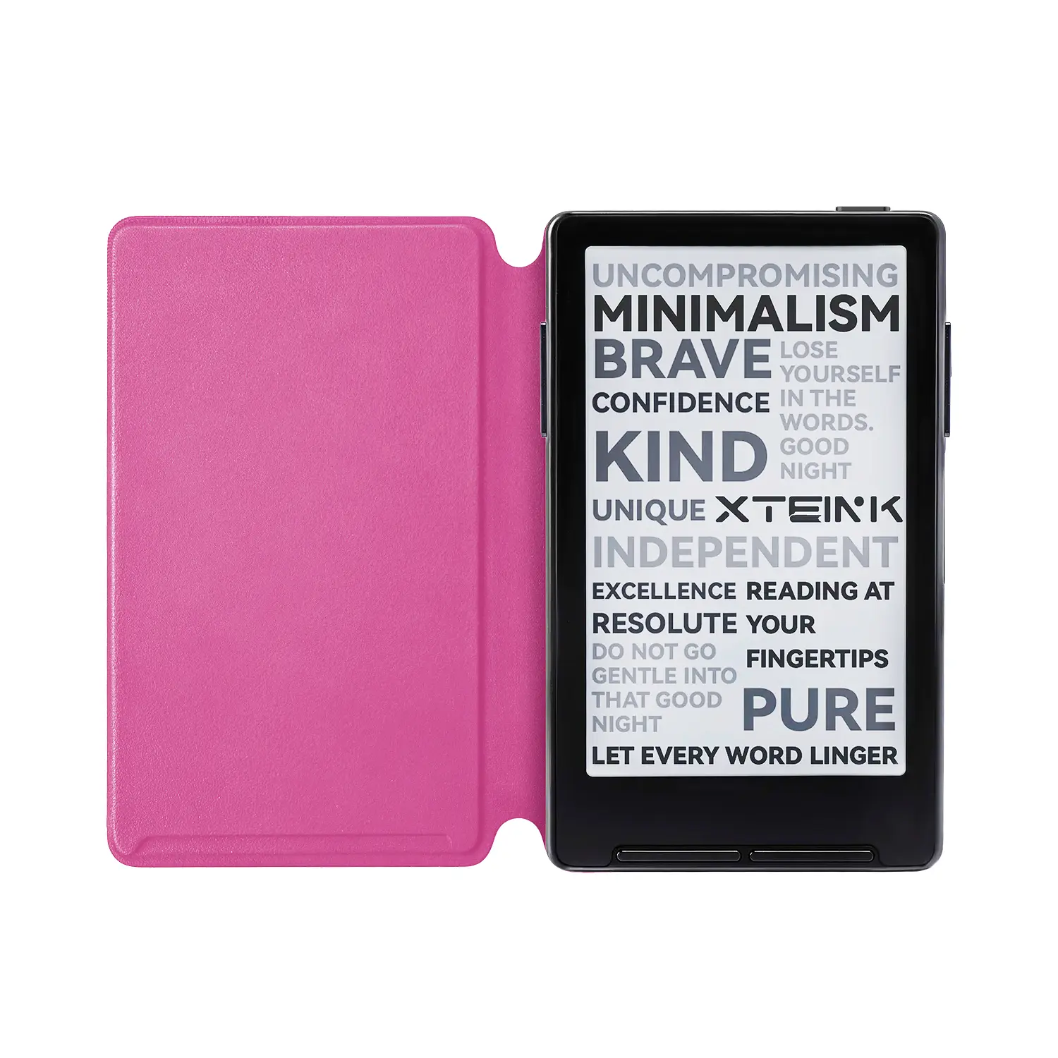 Xteink X3 Magnetic Case for Smartphone, Handheld Cellphone Devices - Raspberry Red, Drop & Scratch Protection, Casing