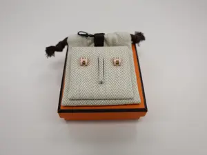 Pre-owned HERMES POP H ERRRINGS