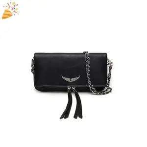 Women's Elegant Textured Design Crossbody Bag, Fashionable Chain Strap Flap Square Bag, Casual Trendy Versatile High-quality Daily Commuting Bag