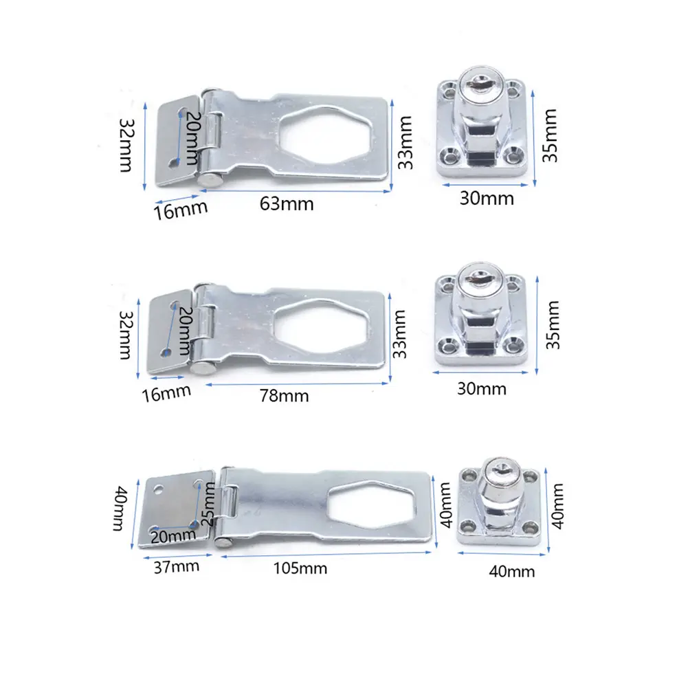 Security Furniture Locks Cam Cylinder Locks Door Cabinet Mailbox Drawer Cupboard Locker With 2 Keys Hardware