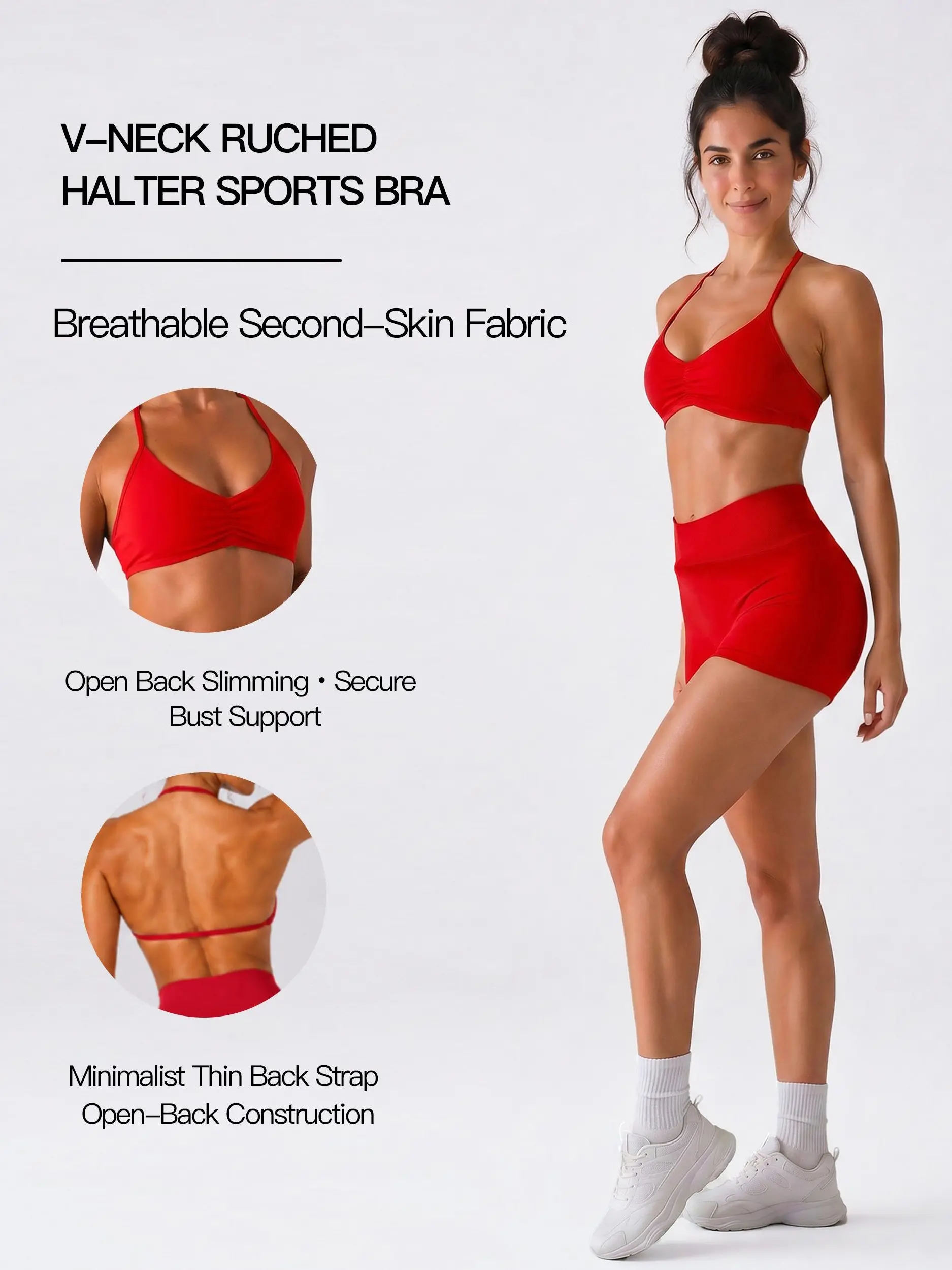 Women’s Seamless Yoga Set 2 Piece – High Waist Shorts & Tank Top, Summer Gym Running Workout Outfit