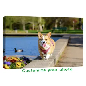 Custom Canvas Prints with Your Photos Custom Wall Art Personalized Canvas Pictures for Pet/Family Gifts for Mom/Men/Women (30'' W x 24'' H)