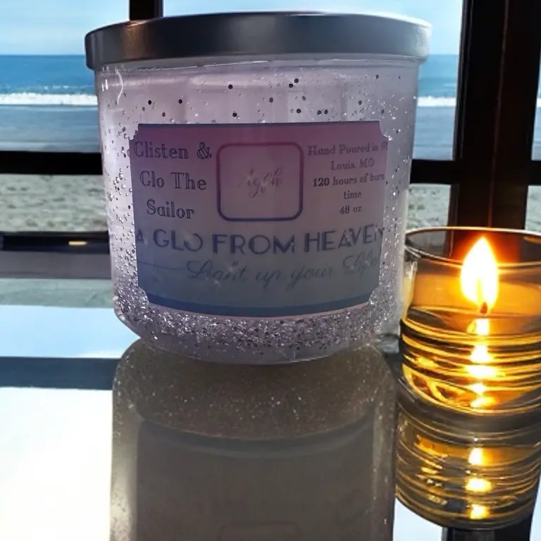 Glisten and Glo The Sailor Cologne Scented Candle