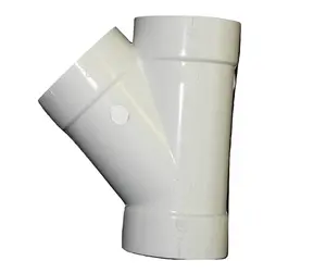 Canplas Hayden Compatible Vacuum Wye 45 Degree Fitting Replacement in White