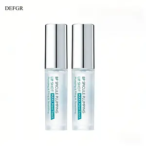 Bp Spicule Plumping Lip Shot, DEFGR spicule Plumping Lip shot, Hyaluronic Acid, Day & Night Lip Care, Moisturizing Lipserum for Long Lasting (2pcs) Skincare Moisturizer Lipstick Moisture Lightweight Nourishing Peptide Repair Synthetic Hydrate Hydrating
