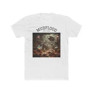 Historical Tartarian Mudflood Graphic Tee, Unisex Shirt for History Buffs, Ancient Civilization, Conspiracy Theory Clothing, Retro Urban