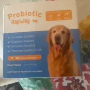 HAPWAG 8-in-1 Probiotics for Dogs – Gut Health, Digestive & Immune Support – Premium-Quality Ingredients – Pork Flavor – 90 Chewable Treats