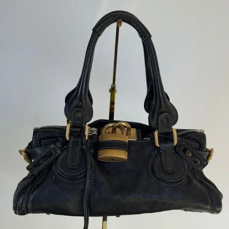 Pre-owned leather Tote Bags Vintage Chloe Paddington
