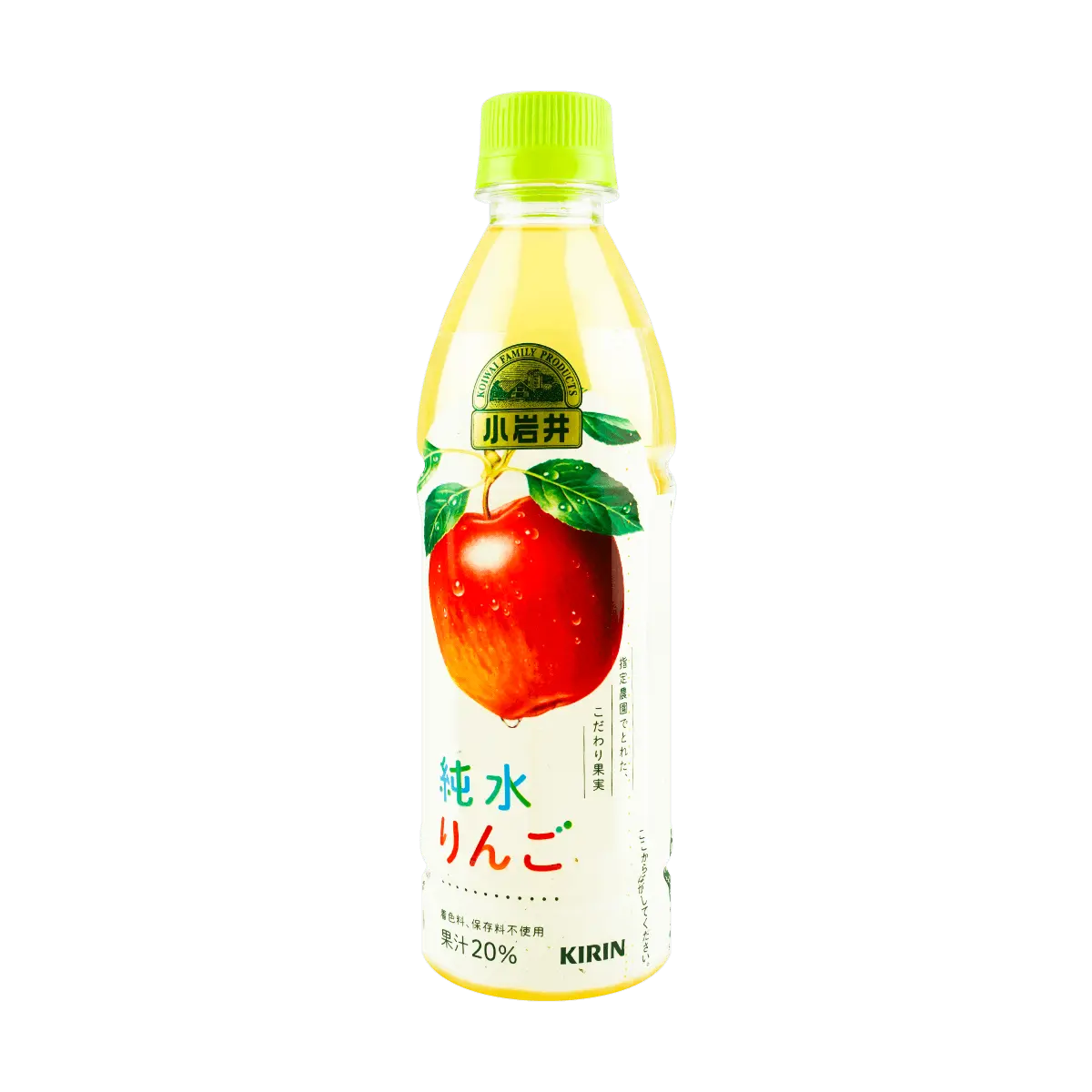 Kirin Kirin Ichiban Shibori Apple Juice 430ml - 100% Pure Fruit Juice, No Added Sugar, Refreshing Japanese Drink