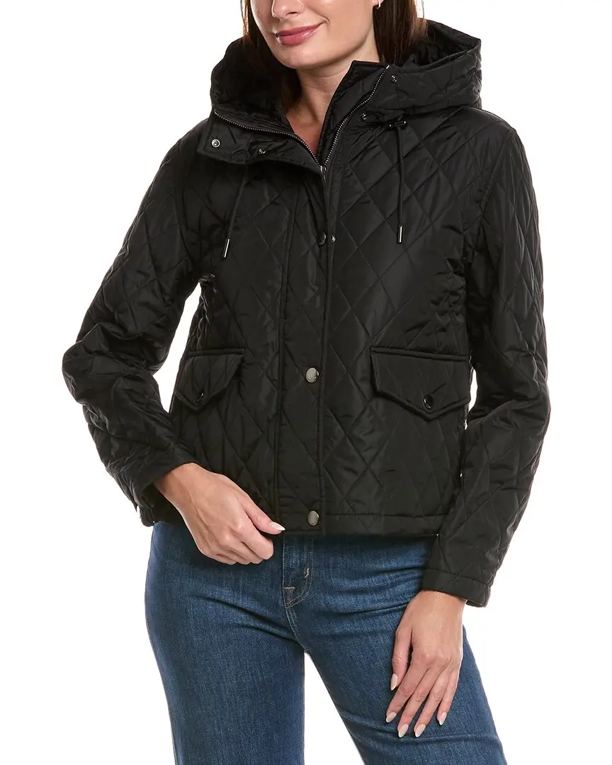 Burberry Quilted Cropped Jacket