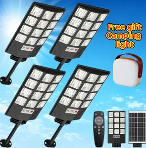 CVCPBU Solar Street Light Outdoor 1000 sq ft 3Modes LED Motion Sensor Security Wall Lamp for Garden Yard Porch Decor IP65 WaterproofRemote Control Solar Lights Outdoor Mounted Light