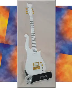 PRINCE Miniature Guitar CLOUD with Guitar Pick