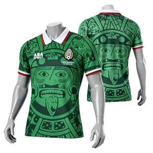 1998 National Team Home and Away Green Short-Sleeve Jerseys