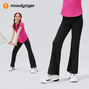 moodytiger Kids Cloudie Air Bootcut Leggings Cooling Comfort Sun Protection Kids Leggings for Girls