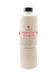 Extravaganza Professional Cuticle Oil Apple & Spice Aroma 16 Fl Oz for Moisturizing Fingers and Hands Delightful Scent Generous Volume Versatile Use