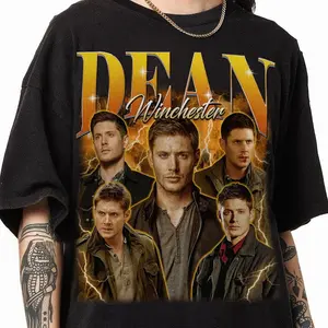 [ SALE UP TO 33% ] Retro 90s Dean Winchester Shirt, Winchester Brothers Sweatshirt, Supernatural Gift For Fans