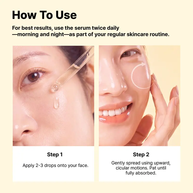 NIDA Peptide Propolis Renewal Serum Wrinkles Fine Lines Aging Skin Daily Radiant