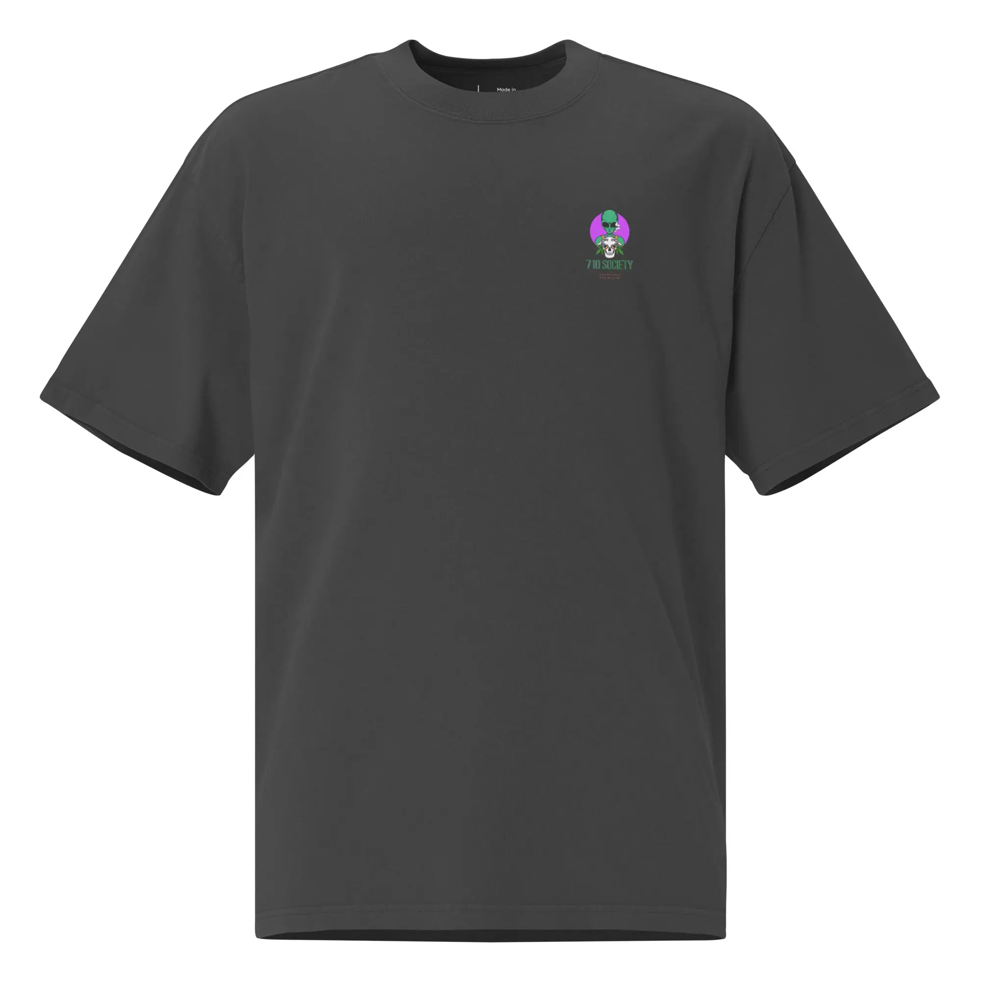 710 Society - “Ripped” Oversized faded t-shirt