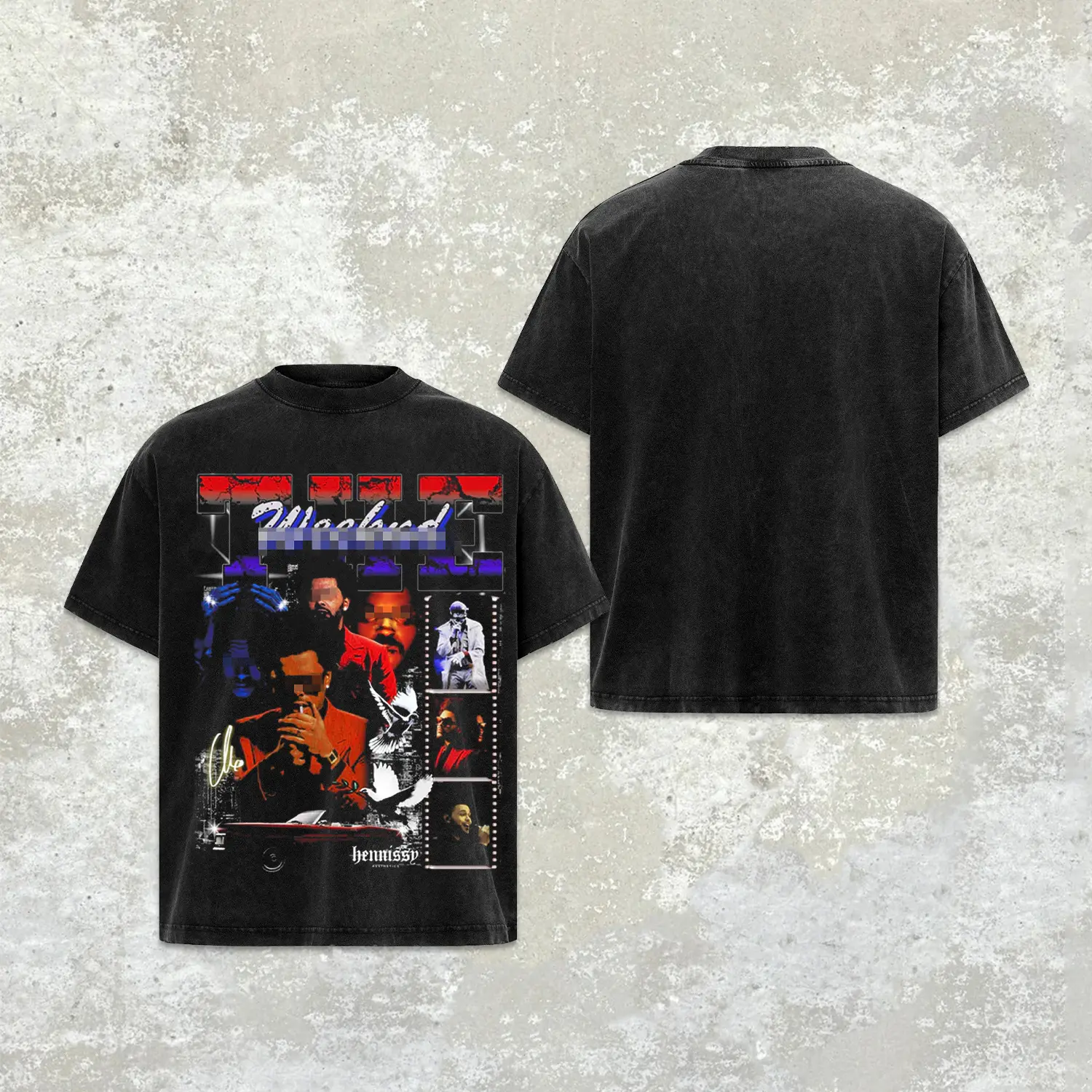 Abel 'Weeknd' V1 Premium Acid Washed Shirt, Abel Music Duo Graphic Tee, Urban Hip Hop Soul Streetwear Shirt, Concert Tour Merch, Gift for Abel Fans, Vintage Music Tee